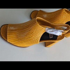 Faith Women's Declan Wide Fit Penley Slingback High Heels Size 6